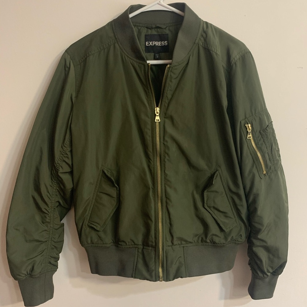 Express women’s bomber jacket- Size M